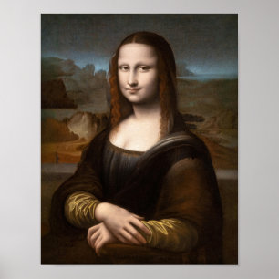 Poster Mona Lisa by Leonardo Da Vinci