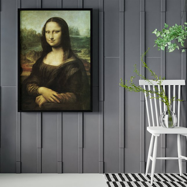 Poster Mona Lisa de Léonard de Vinci, Art Renaissance (Créateur téléchargé)