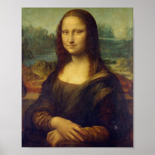 Poster Mona Lisa Par Leonardo Da Vinci