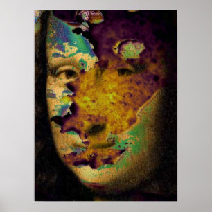 Poster mona lisa raw