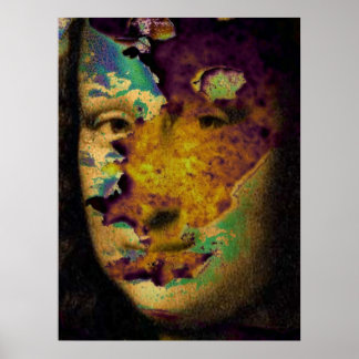 Poster mona lisa raw
