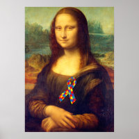 Mona Lisa With Puzzle