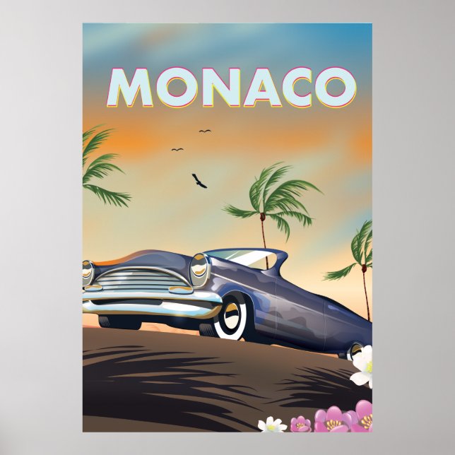Poster Monaco (Devant)