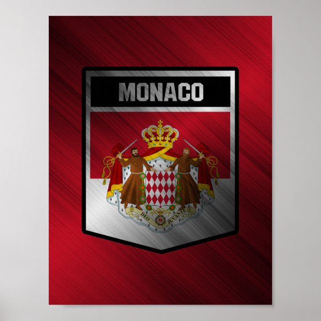 Poster Monaco (Devant)