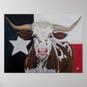 Poster Monarque de la peinture de Rangeland par Alfred Fo