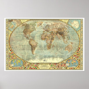 Poster " Monde : 2014/aujourd'hui - Magnifique Ice Age MA