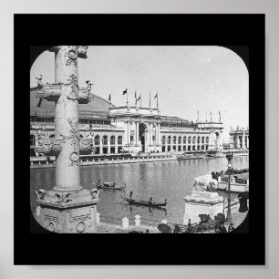 Poster Monde de l'affiche - Bâtiment des arts équitables-