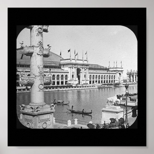 Poster Monde de l'affiche - Bâtiment des arts équitables- (Devant)