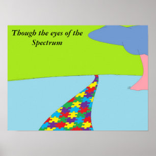 Poster monde de l'autisme