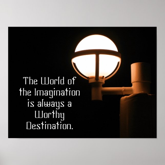 Poster Monde De L'Imagination - Devis - Art print (Devant)
