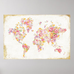 Poster Monde de milieu de l'été