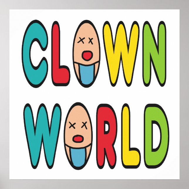 Poster Monde des clowns (Devant)