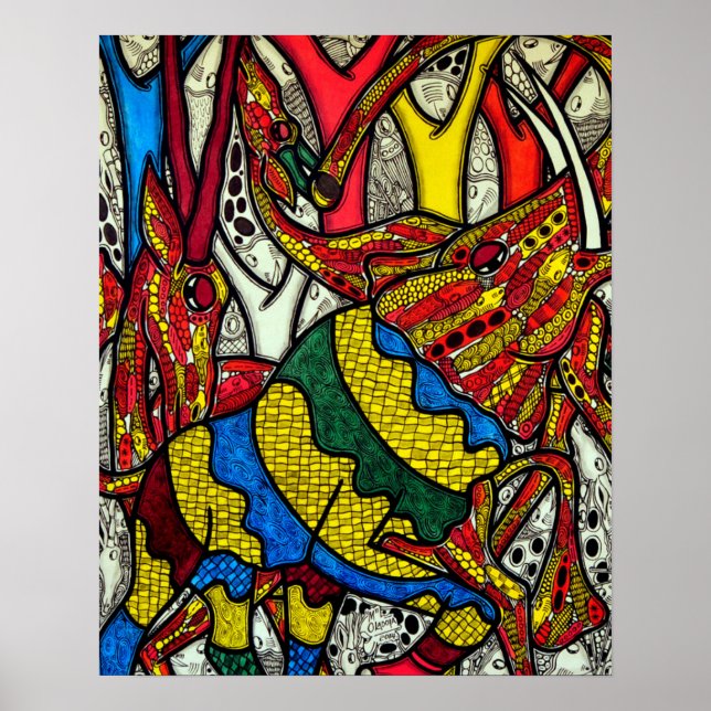 Poster Monde des éléphants (Devant)