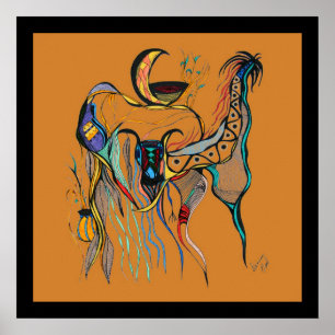 Poster Monde d'esprit