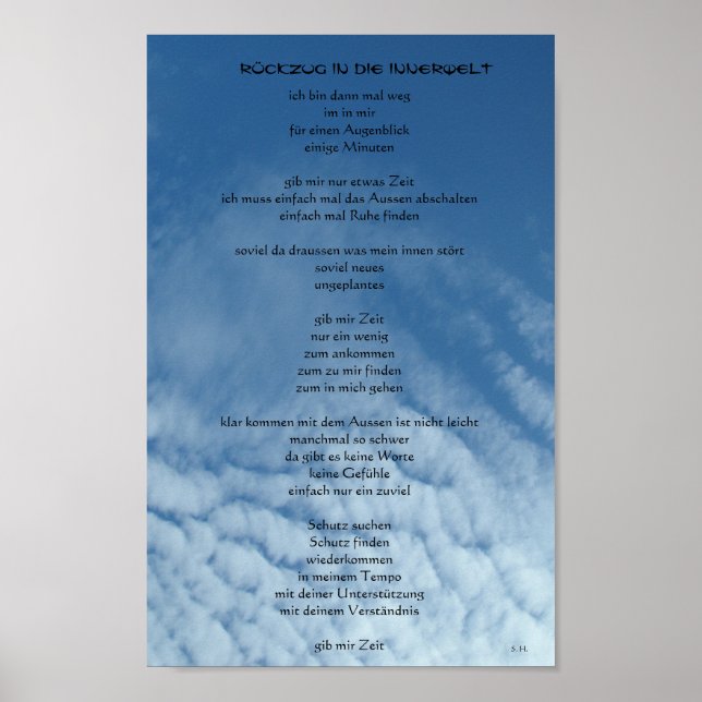 Poster Monde intérieur (Devant)