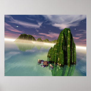 Poster Monde perdu