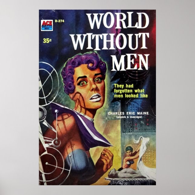 Poster Monde sans hommes (Devant)
