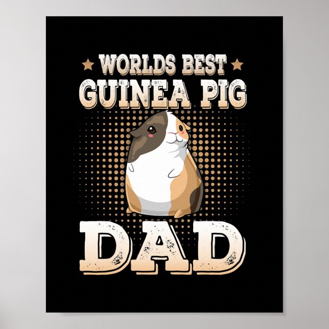 Poster Mondes Meilleur Guinéen Piggy Papa Piggy Pères (Devant)