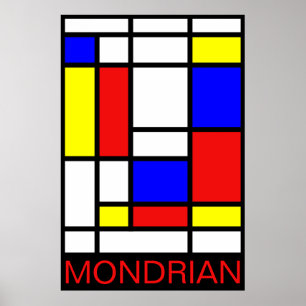 Poster Mondrian