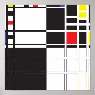 Poster Mondrian