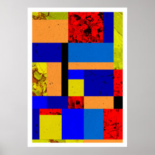 Poster Mondrian #3
