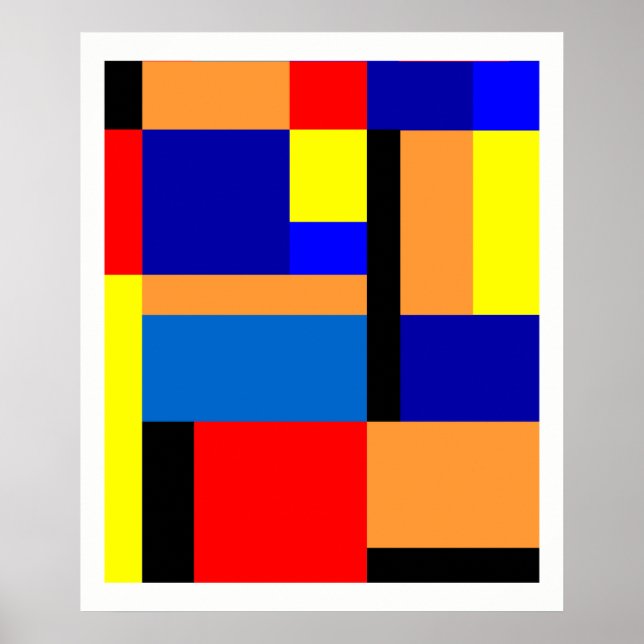 Poster Mondrian #35 (Devant)