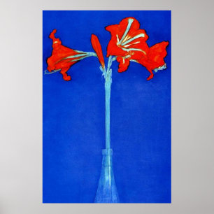 Poster MONDRIAN Amaryllis Lilly Piet Mondrian