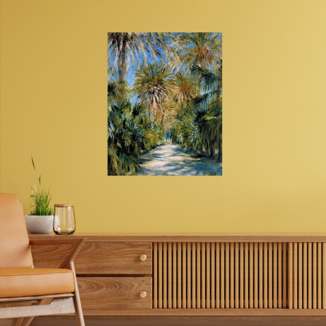 Poster Monet - Alger, le Jardin d'Essai (Salon 2)