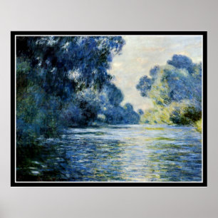 Poster Monet - Bras de la Seine à Giverney