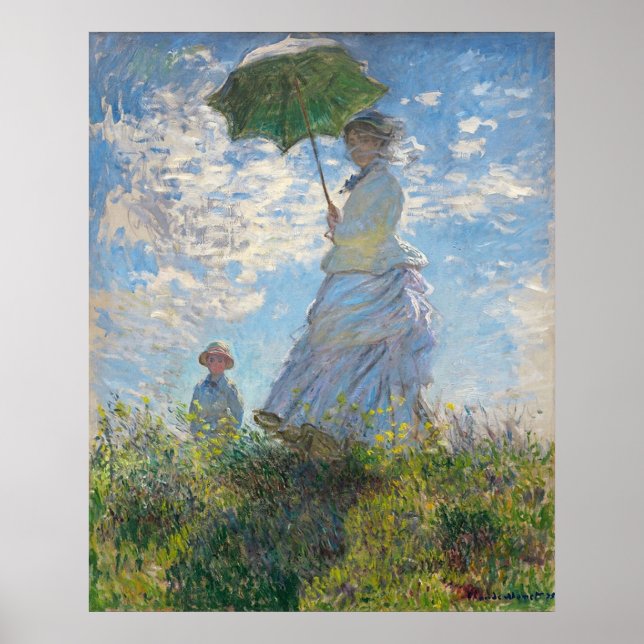Poster MONET Claude Artist Peintre Peinture à l'huile Can (Devant)