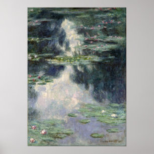 Poster Monet - Étang avec des Nymphéas