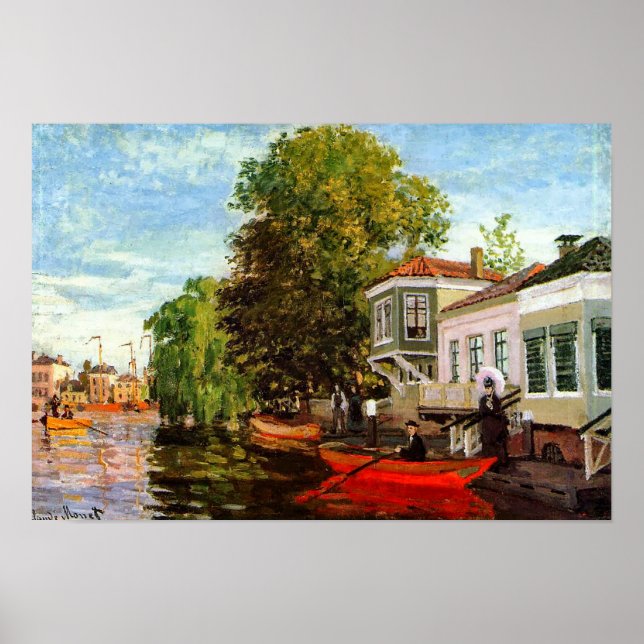 Poster Monet France Les Impressionnistes Le Zaan À Zaan (Devant)