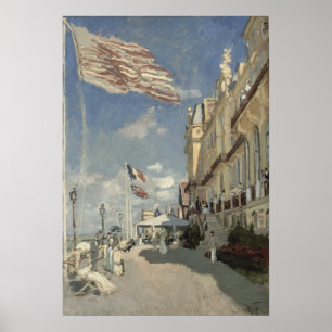 Poster Monet - Hôtel Des Roches Noires Trouville