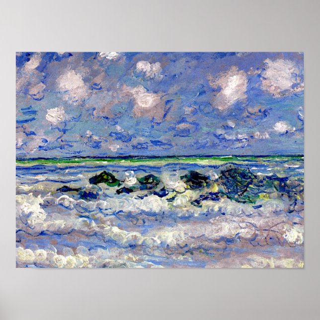 Poster Monet - La vague (Devant)