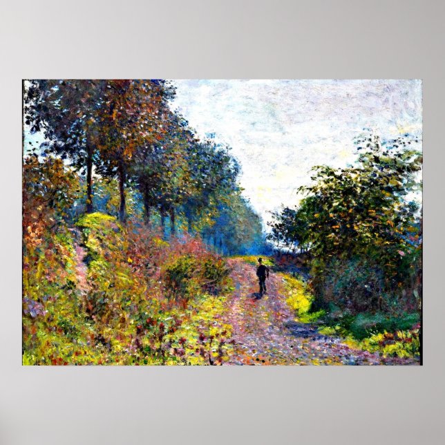 Poster Monet - Le chemin protégé (Devant)