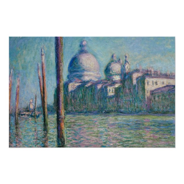 Poster Monet - Le Grand Canal (Devant)