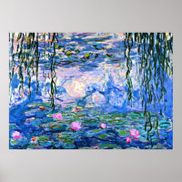 Monet : Lys d'eau 1919