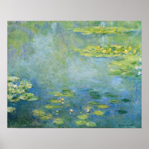 Poster Monet Nénuphars 1906 Peinture