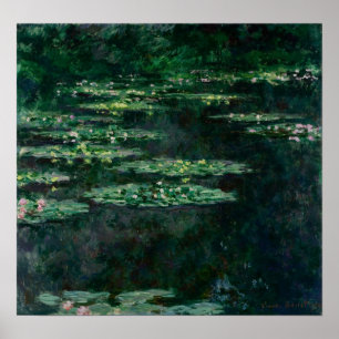 Poster Monet - Nymphéas