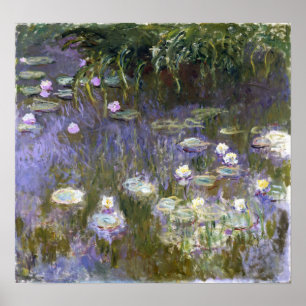 Poster Monet - Nymphéas