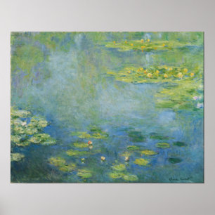 Poster Monet - Nymphéas