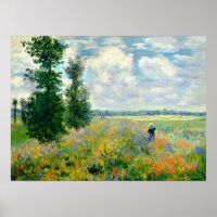 Monet - Poppy Field Argenteuil 1875