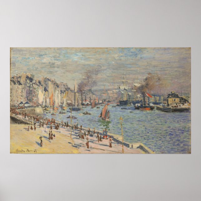 Poster Monet - Port Du Havre (Devant)