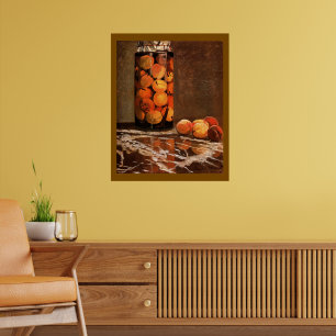 Poster Monet - Pot de Pêches