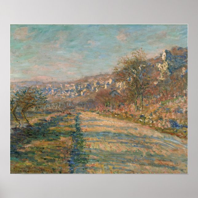 Poster Monet - Route De La Roche Guyon (Devant)
