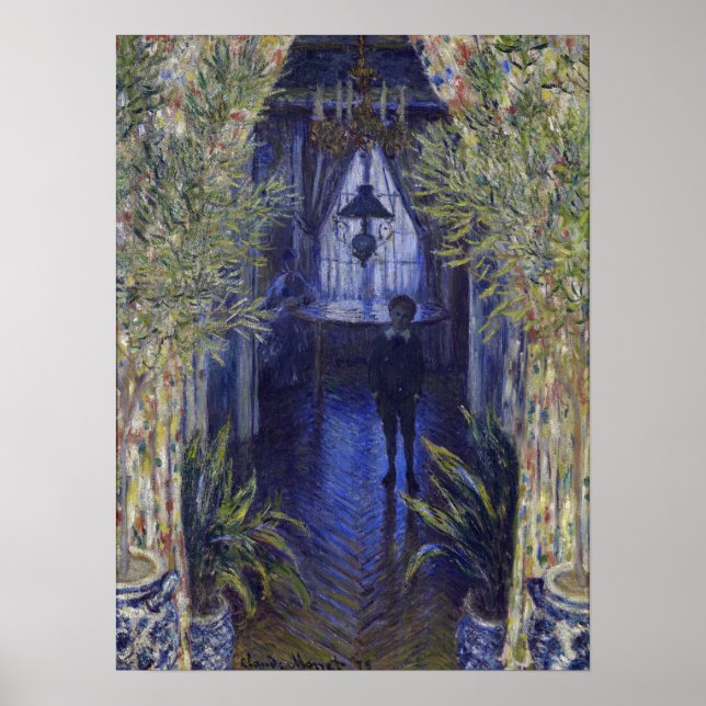 Poster Monet - Un Coin De L'Appartement (Devant)