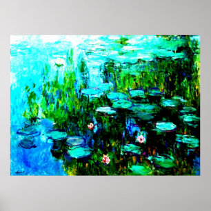 Poster Monet Water Lillies