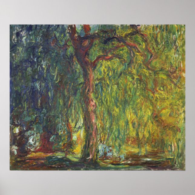 Poster Monet - Willow en pleurs (Devant)