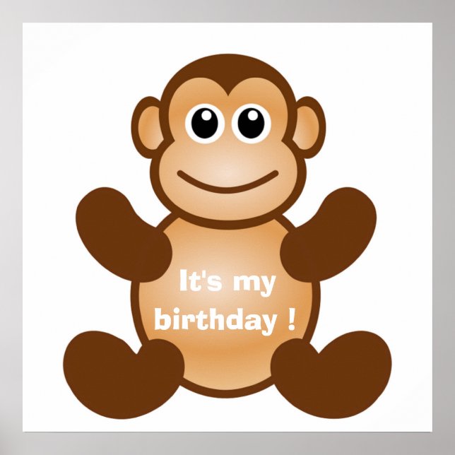 POSTER MONKEY (Devant)