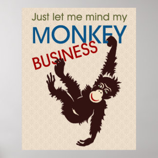 Poster Monkey Business